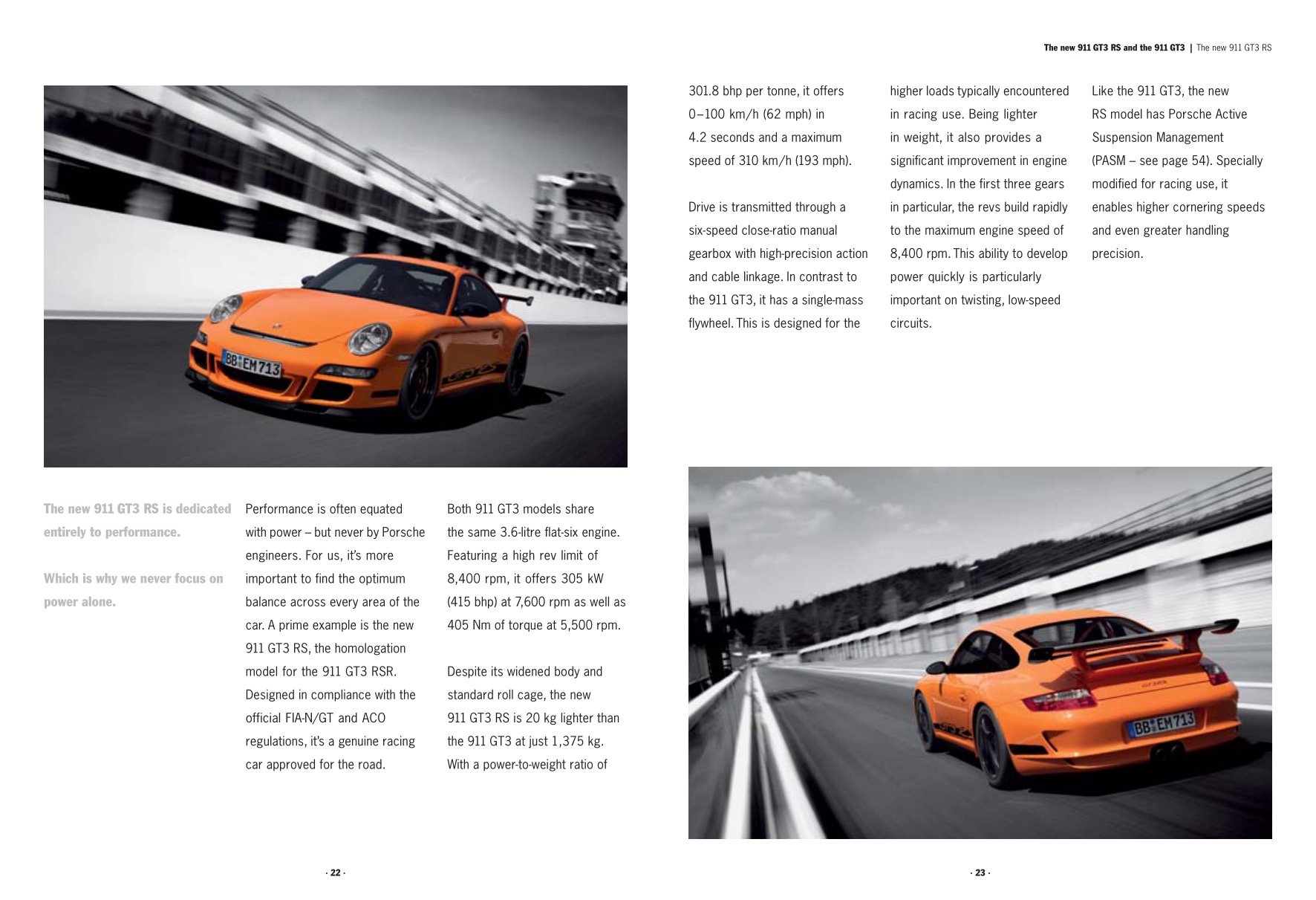 2007 Porsche Porsche 911 GT3 Brochure Page 5